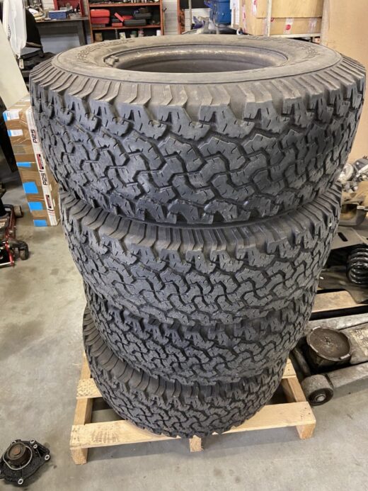 A la vente Pneus BFGoodrich 31×10.5×15 pour véhicule 4×4 proche de Bordeaux
