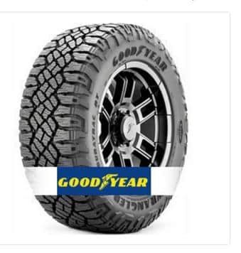 4 pneus Good Year + les Jantes pour véhicule 4×4 de marque Jeep
