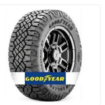 4 pneus Good Year + les Jantes pour véhicule 4&#215;4 de marque Jeep