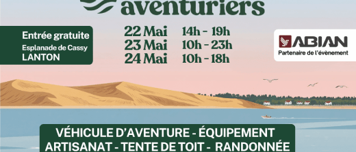 NOUS SERONS PRESENTS AU SALON de l ‘AVENTURE A LANTON